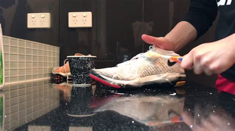 how to wash mesh sneakers.